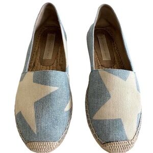 Stella McCartney Blue Denim Espadrilles Sz 37